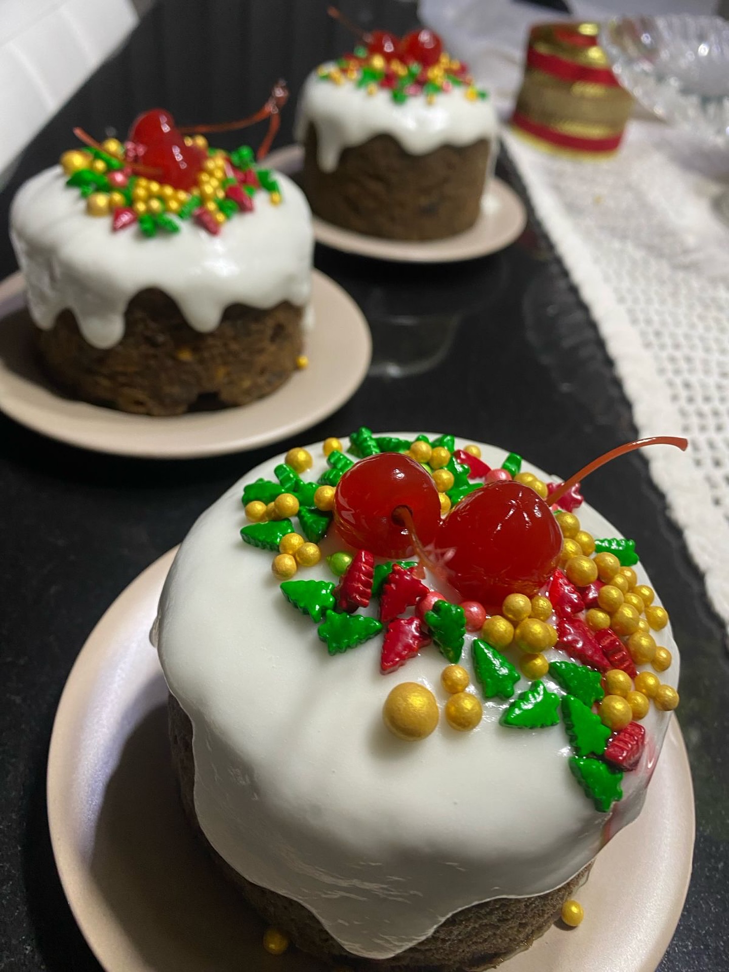 Torta Galesa Pequeña en caja elegante